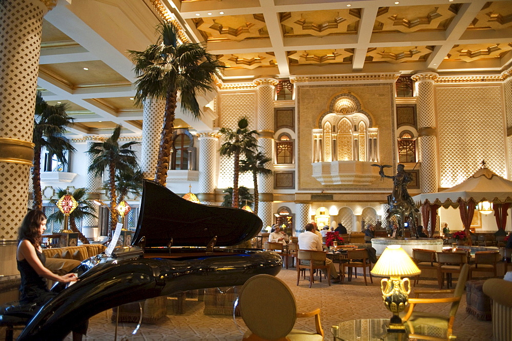 Interior hall, Grand Hyatt Muscat, Capital Area, Oman, Middle East