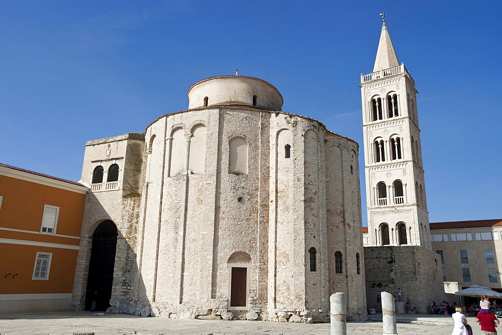 Donat Church, Zadar, Zadar County, Croatia, Europe