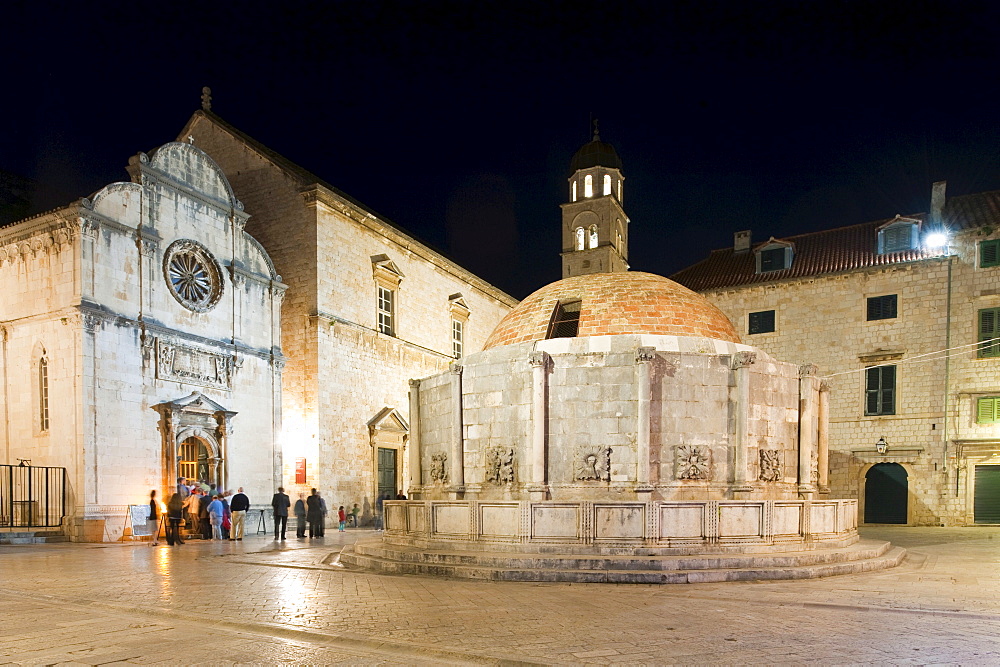 Large Onofrio Fountain, Dubrovnik, Dubrovnik County, Croatia, Europe