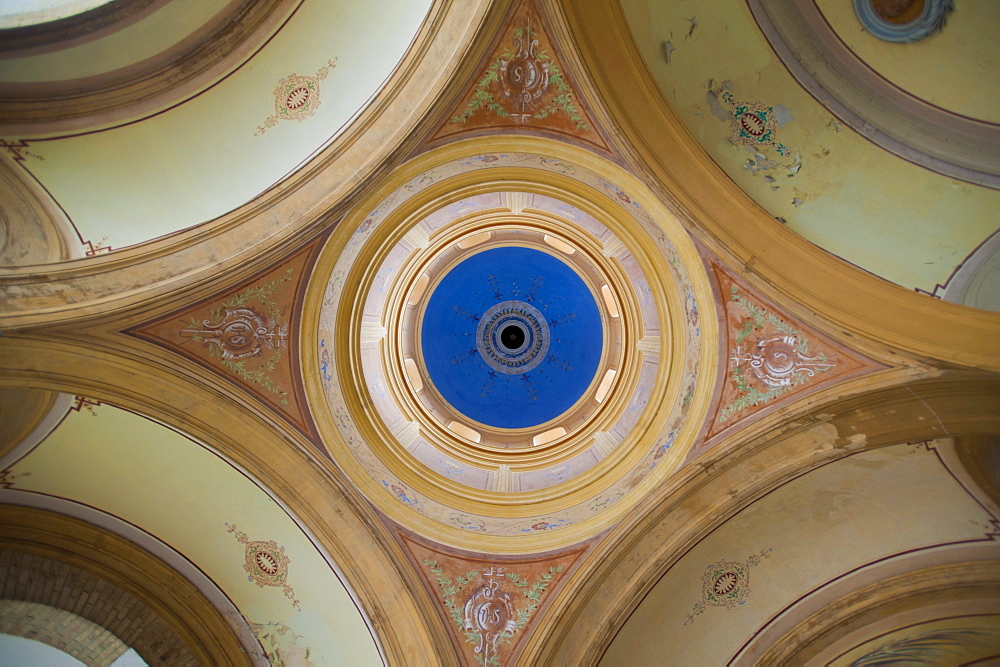 Ceiling ornament, Mirogoj Cemetery, Zagreb, Croatia, Europa