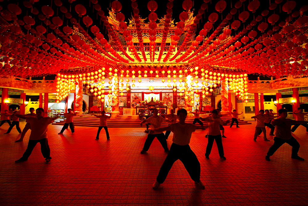 T'ai Chi Ch'uan, Tai chi chuan, Chinese martial arts, Chinese Thean Hou Temple, Kuala Lumpur, Malaysia, Asia