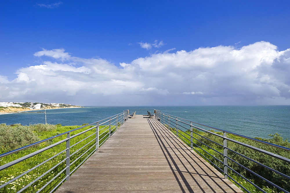 Observation terrace, Albufeira, Algarve, Portugal, Europe