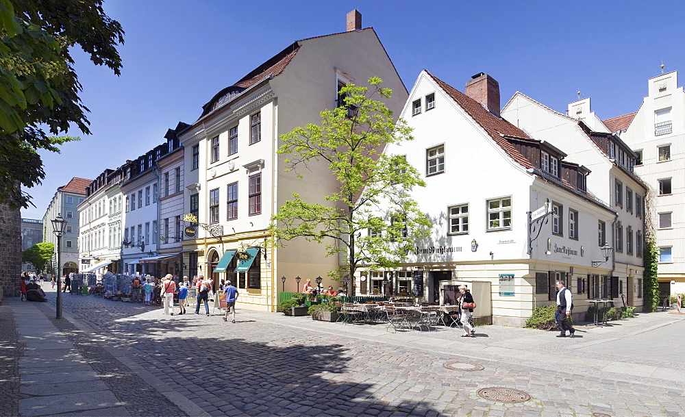 Nikolaiviertel quarter, Berlin, Germany, Europe