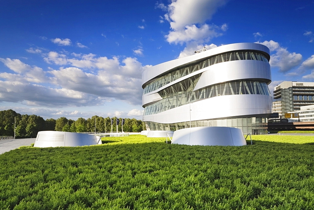 Mercedes Benz Museum, Stuttgart, Baden-Wuerttemberg, Germany, Europe