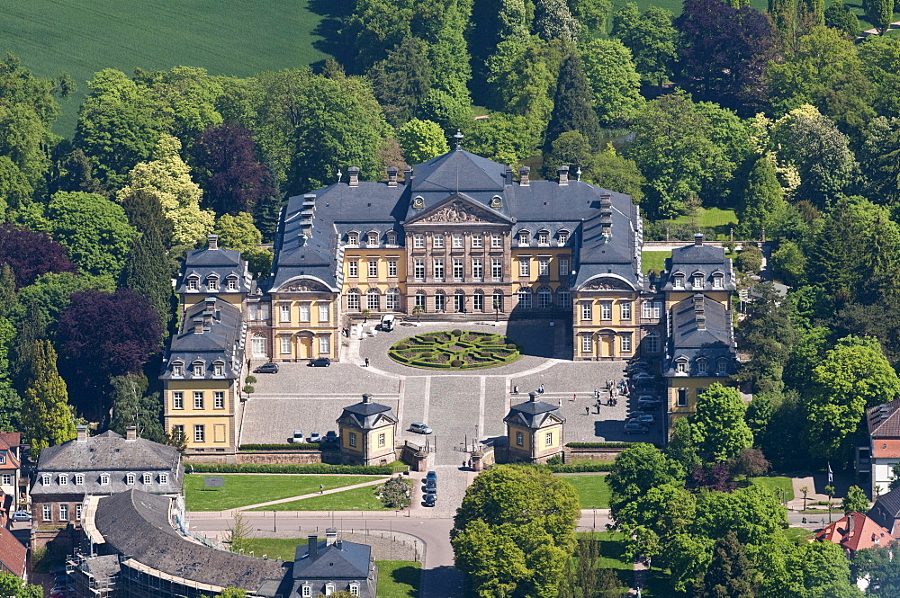 Arolsen Castle, Bad Arolsen, North Hesse, Germany, Europe