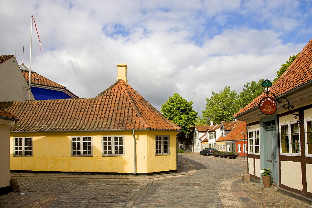 Hans Christian Andersen's childhood home in Odense, Denmark, Europe