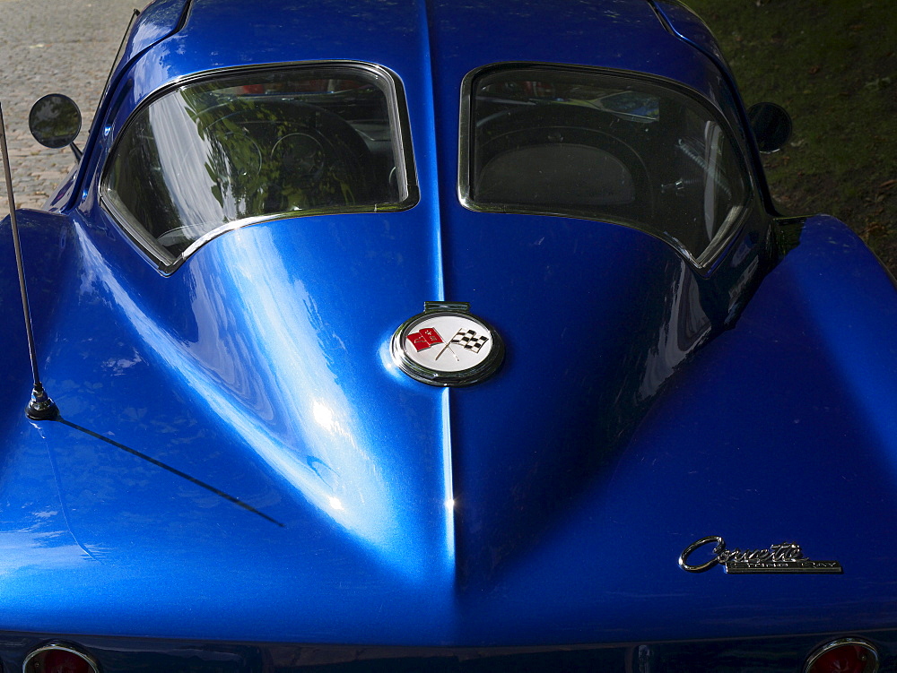 Rear end of an American Corvette Sting Ray