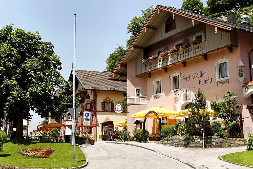 Hotel Gasthof Hofwirt, Markt Neubeuern, Upper Bavaria, Germany, Europe