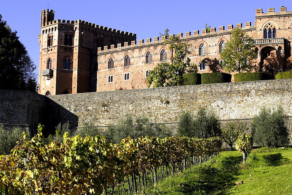 Brolio Castle, Chianti, Tuscany, Italy, Europe