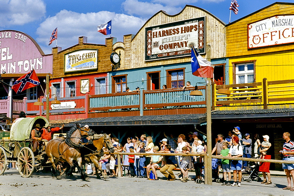 Western town, Pullman City, Hasselfelde, Harz, Saxony-Anhalt, Germany, Europe