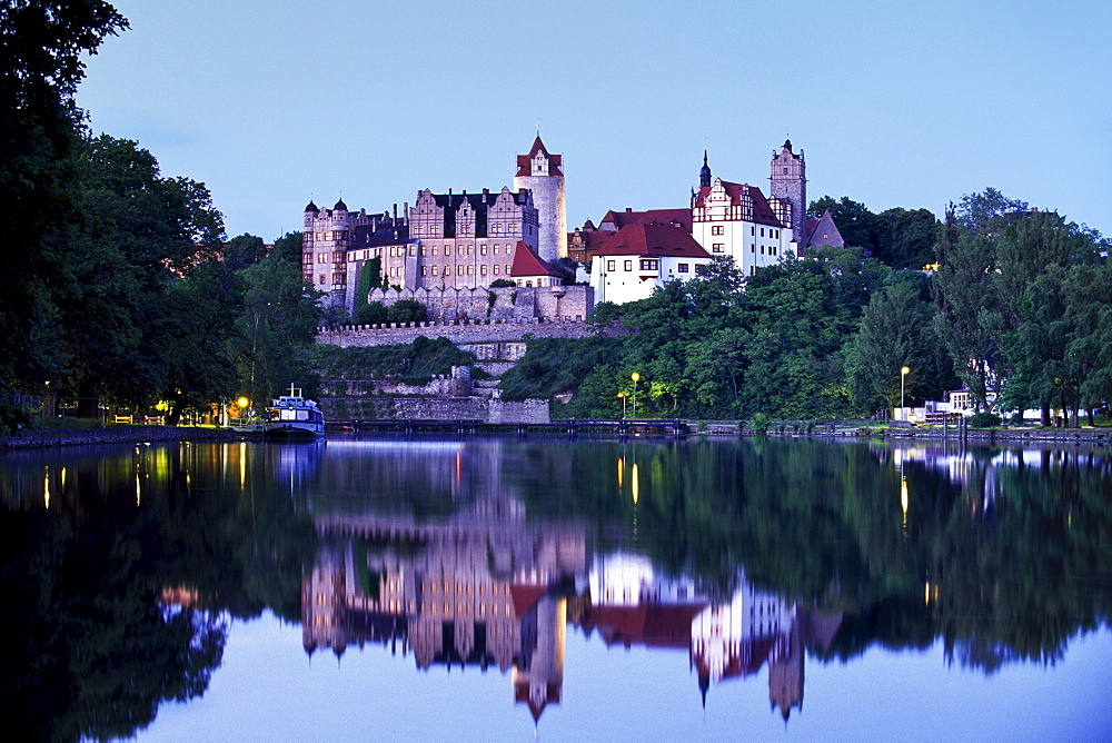 Schloss Bernburg castle, Saale, Saxony-Anhalt, Germany, Europe