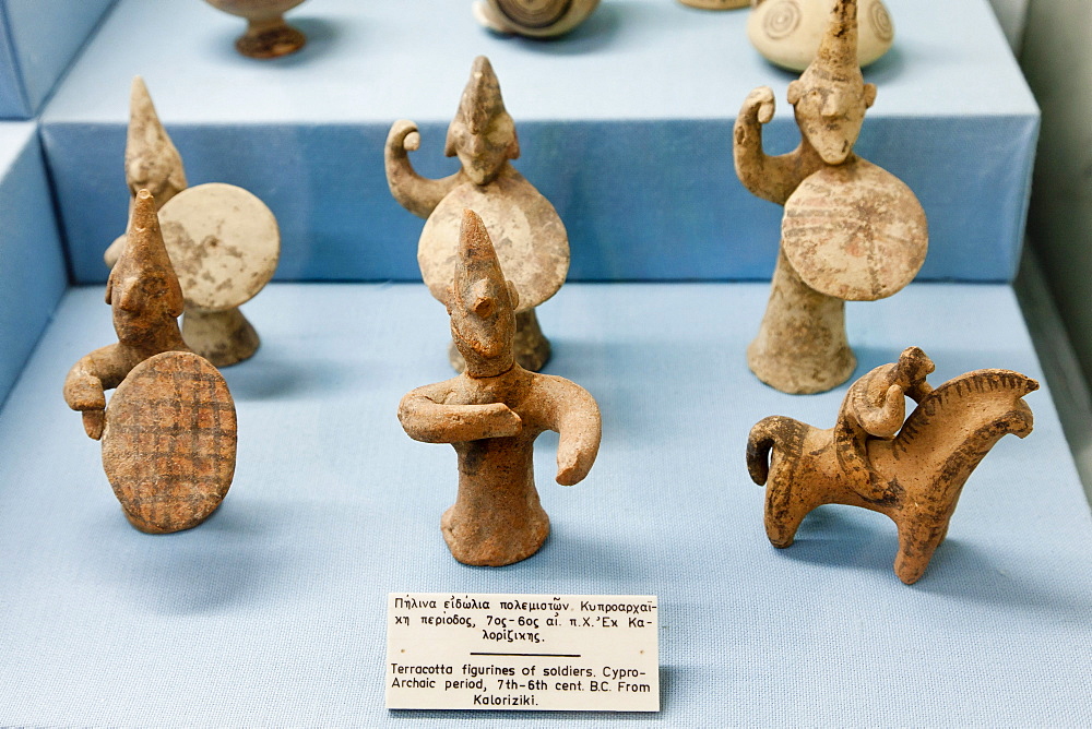 Ancient art, Kourion-Museum in Episkopi, Southern Cyprus, Greek Cyprus, Southern Europe