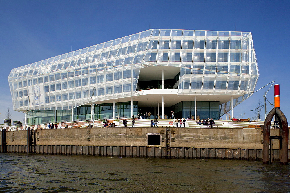 Commercial building, office building "Unilever Haus", Hamburg, Germany, Europe