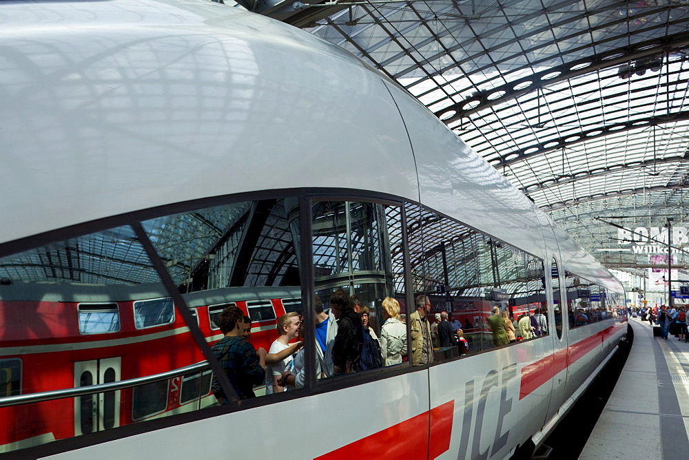 Central railway station, Berlin, Germany, Europe