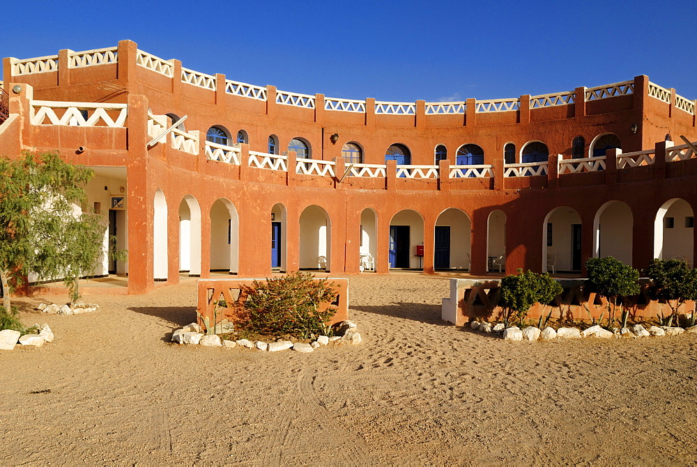 Hotel, Campment at Tamanrasset, Sahara desert, Algeria, North Africa