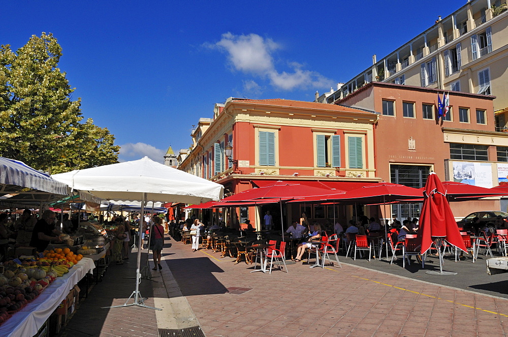 Place Pierre Gautier, Nice, Nizza, Cote d'Azur, Alpes Maritimes, Provence, France, Europe