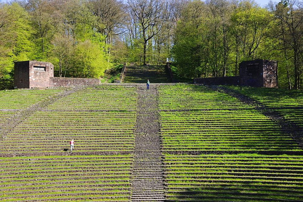 Thingstaette open air theatre, Heiligenberg, Heidelberg, Baden-Wuerttemberg, Germany, Europe