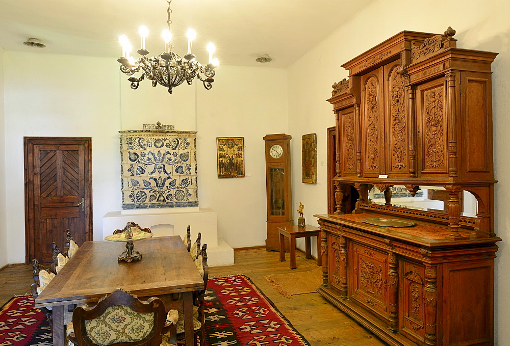 Apartment from the 19th Century, Horezu Open-air Museum, Romania, Europe