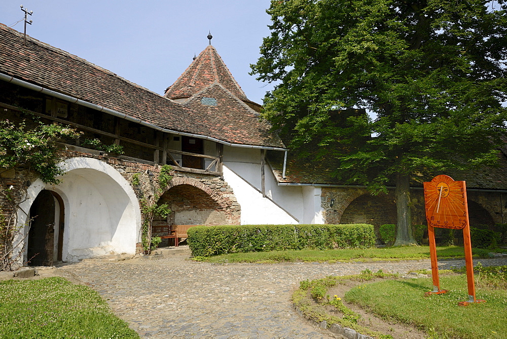 Cisnadie fortified church, Heltau, Romania, Europe