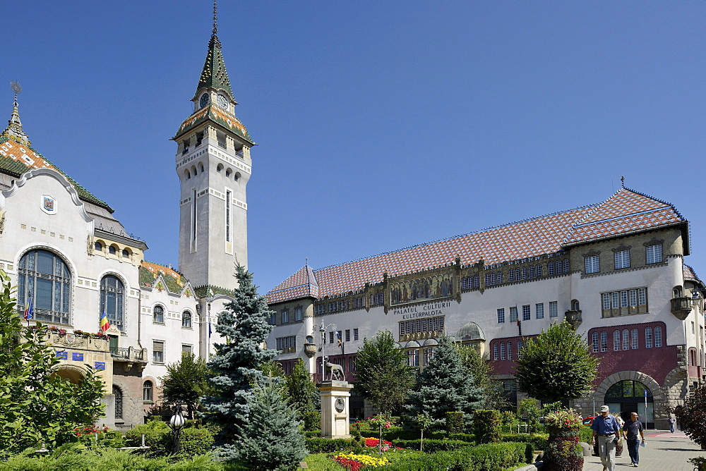 Art Nouveau Palace of Culture, Targu Mures, Mure& County, Transylvania, Romania, Europe