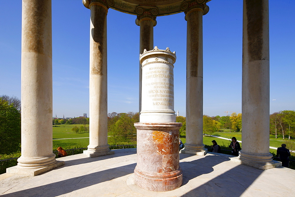 Monopteros, English Garden, Munich, Bavaria, Germany, Europe