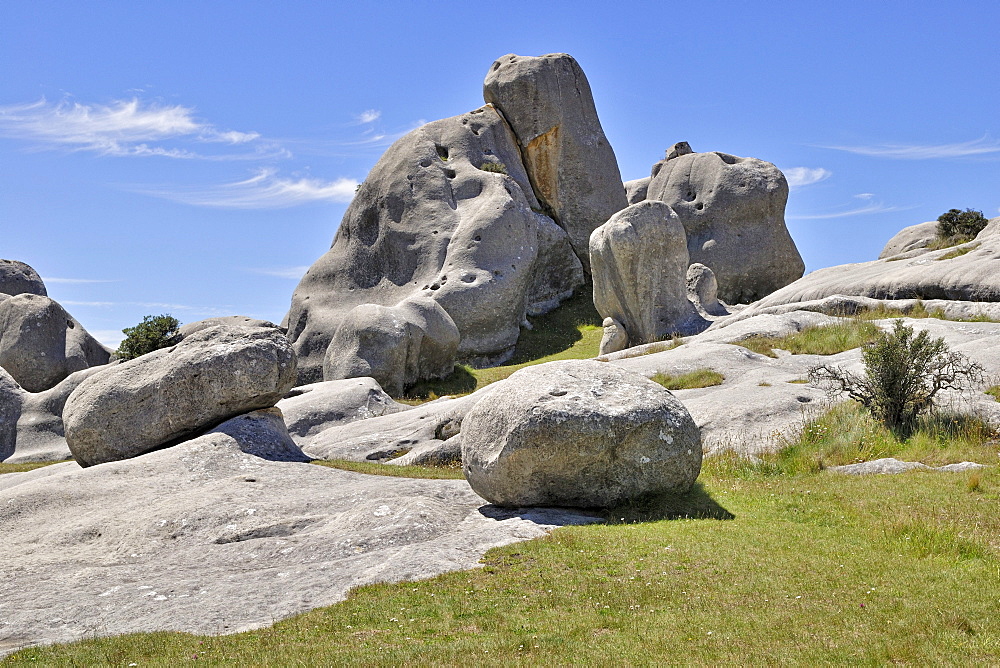 Limestone formation at the Castle Hill Limestone Rocks, Kura Tawhiti Conservation Area, Selwyn District, South Island, New Zealand