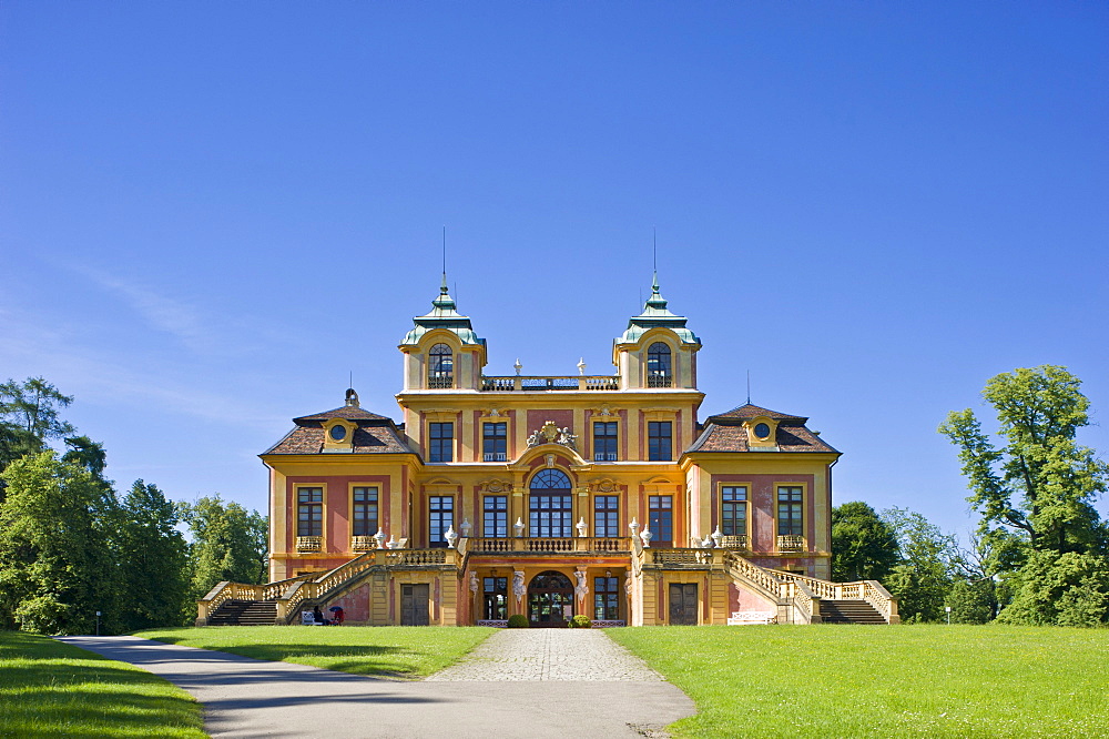 Schloss Favorite Palace, Ludwigsburg, Neckar, Baden-Wuerttemberg, Germany, Europe