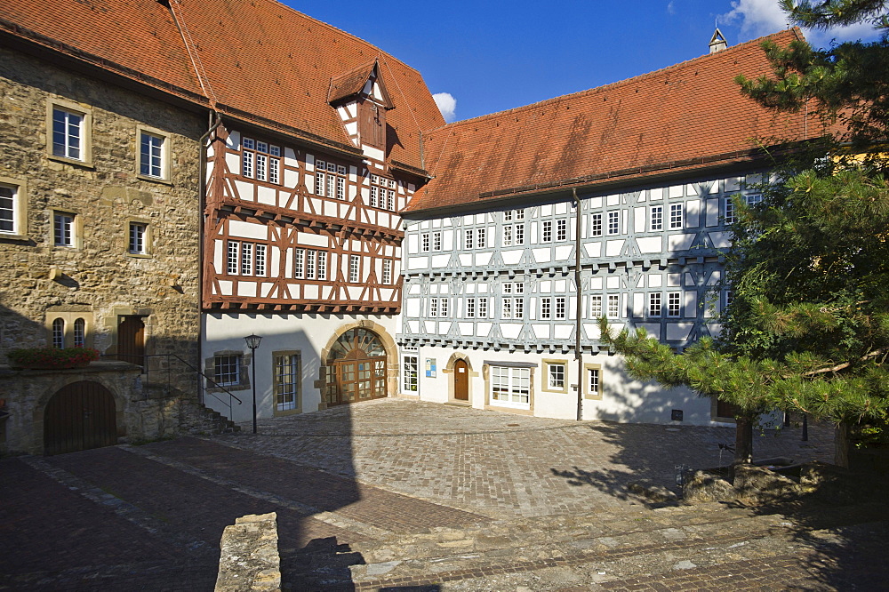 Old Hospital, Bad Wimpfen, Neckartal, Baden-Wuerttemberg, Germany, Europe