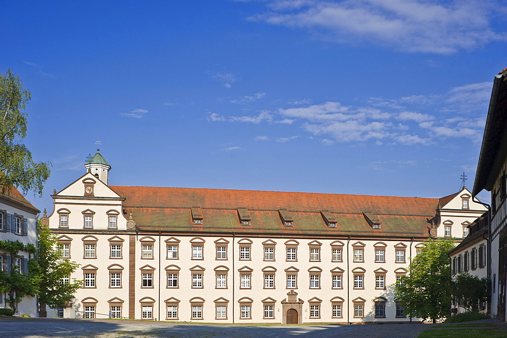 Convent building Kloster Kirchberg monastery, Sulz am Neckar, Black Forest, Baden-Wuerttemberg, Germany, Europe