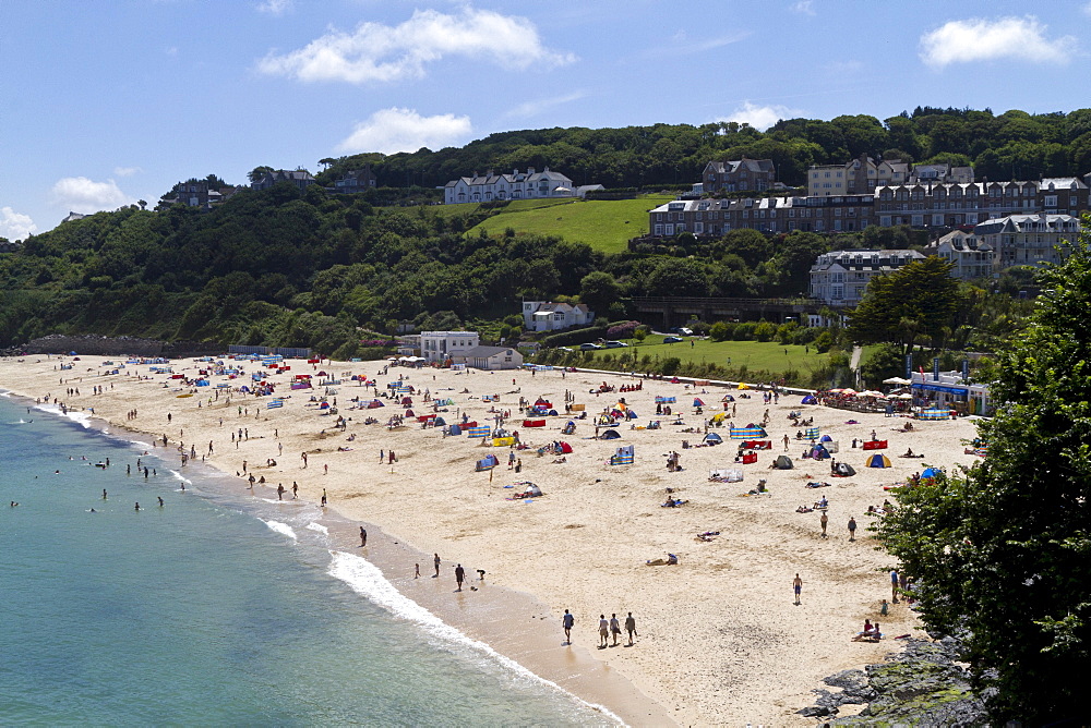 Porthminster Beach, St. Ives, Cornwall, England, Great Britain, Europe