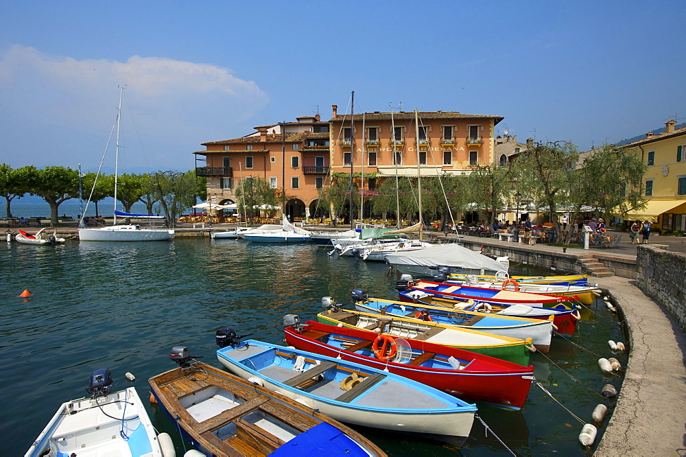 Torri del Benaco on Lake Garda, Veneto, Italy, Europe