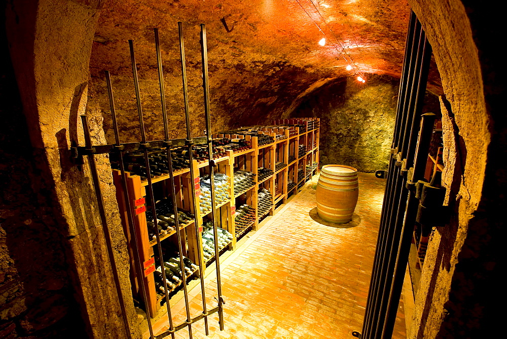 Wine cellar, Kurtatsch, Alto Adige, Italy, Europe