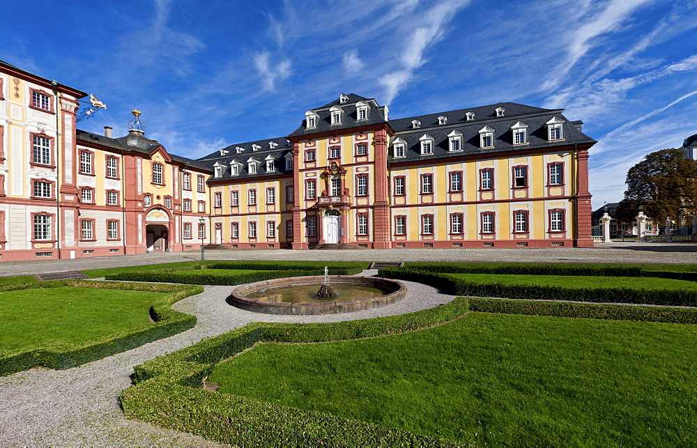 Bruchsal Palace, Bruchsal, Baden-Wuerttemberg, Germany, Europe