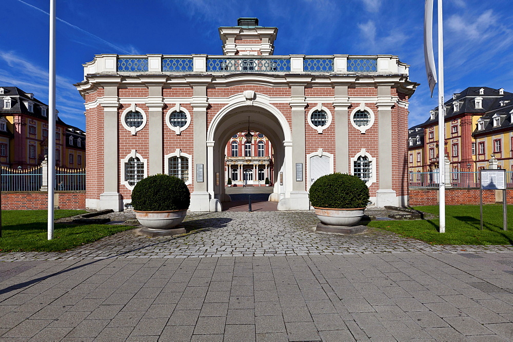 Bruchsal Palace, Bruchsal, Baden-Wuerttemberg, Germany, Europe