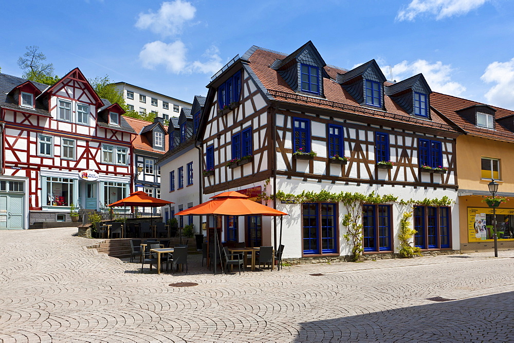 Idstein, German Half-Timbered House Road, Rheingau-Taunus-Kreis district, Hesse, Germany, Europe