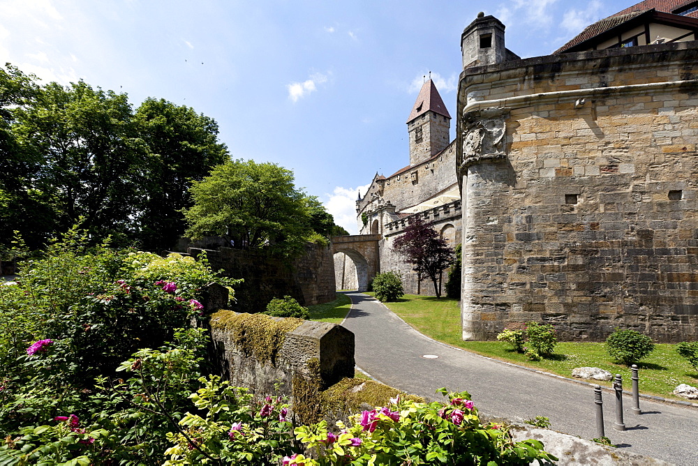Veste Coburg castle, Coburg, Upper Franconia, Franconia, Bavaria, Germany, Europe