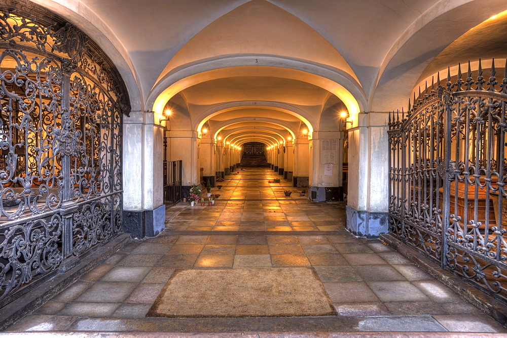 The crypt, Christian's Church, Copenhagen, Denmark, Europe