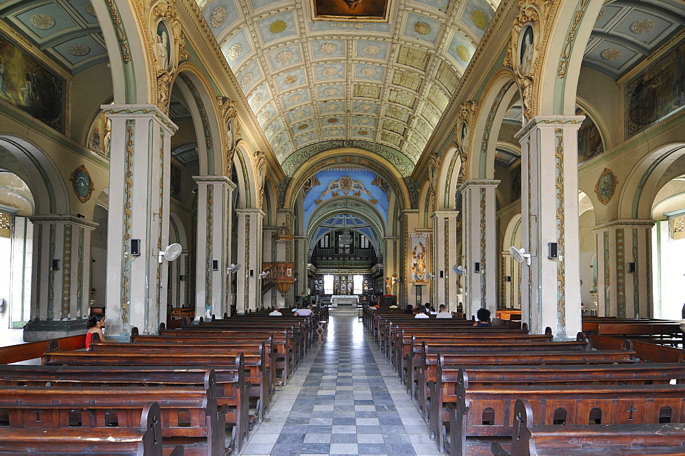 Cathedral of Santiago de Cuba, Parque Cespedes, Santiago de Cuba, historic town centre, Cuba, Caribbean, Central America