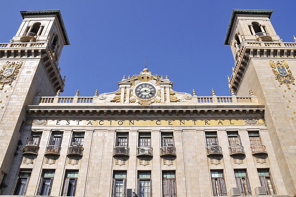 Estacion Central railway station, Estacion Central de Ferrocarriles, historic district, Havana, Cuba, Caribbean, Central America