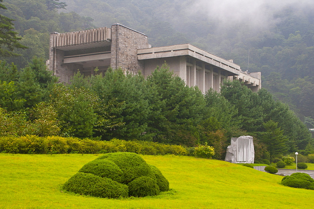 Kim Il Sung Treasury on the holy Mount Myohyang-san, North Korea, Asia