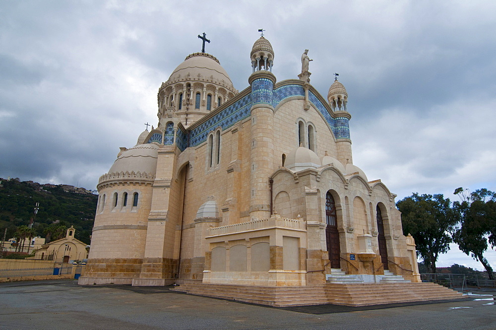 Basilica of Notre-Dame d'Afrique, Algiers, Algeria, Africa