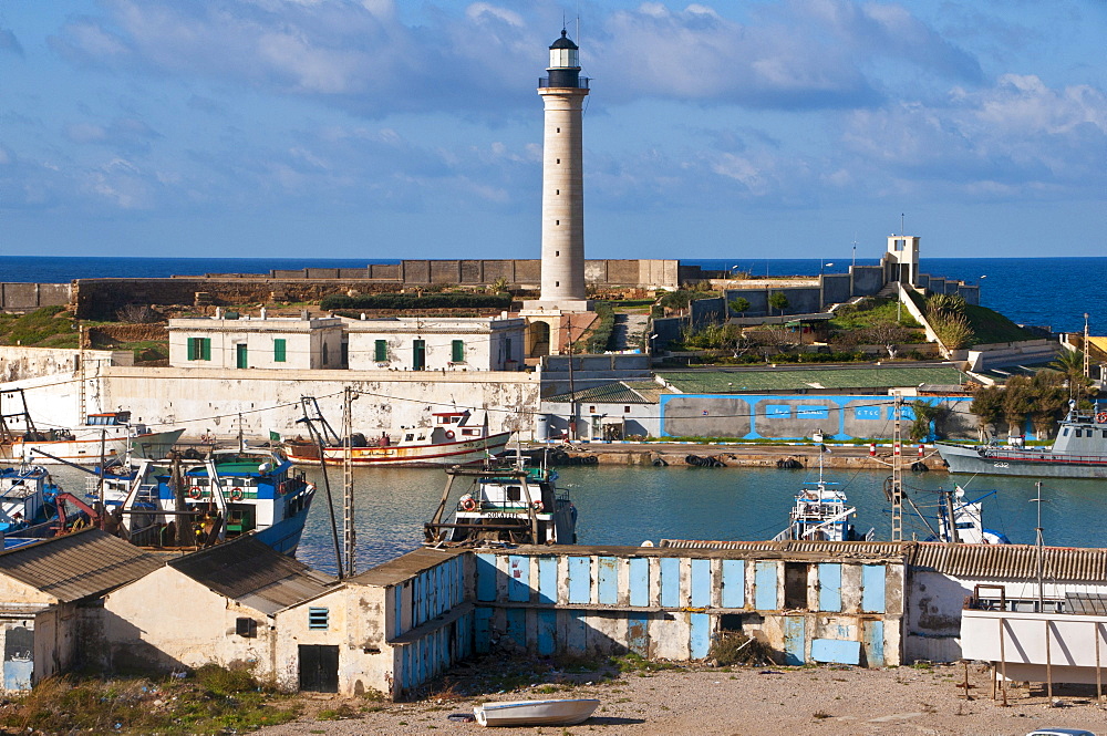 The Port of Cherchell, Algeria, Africa