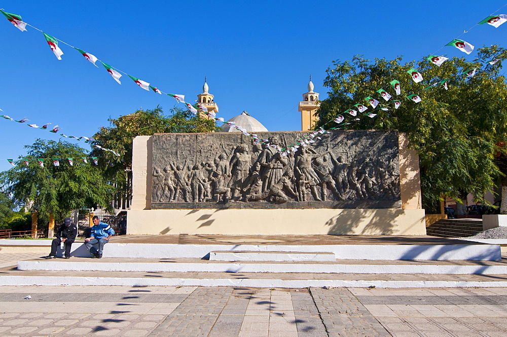 Martyrs' Monument in Tipasa, Algeria, Africa