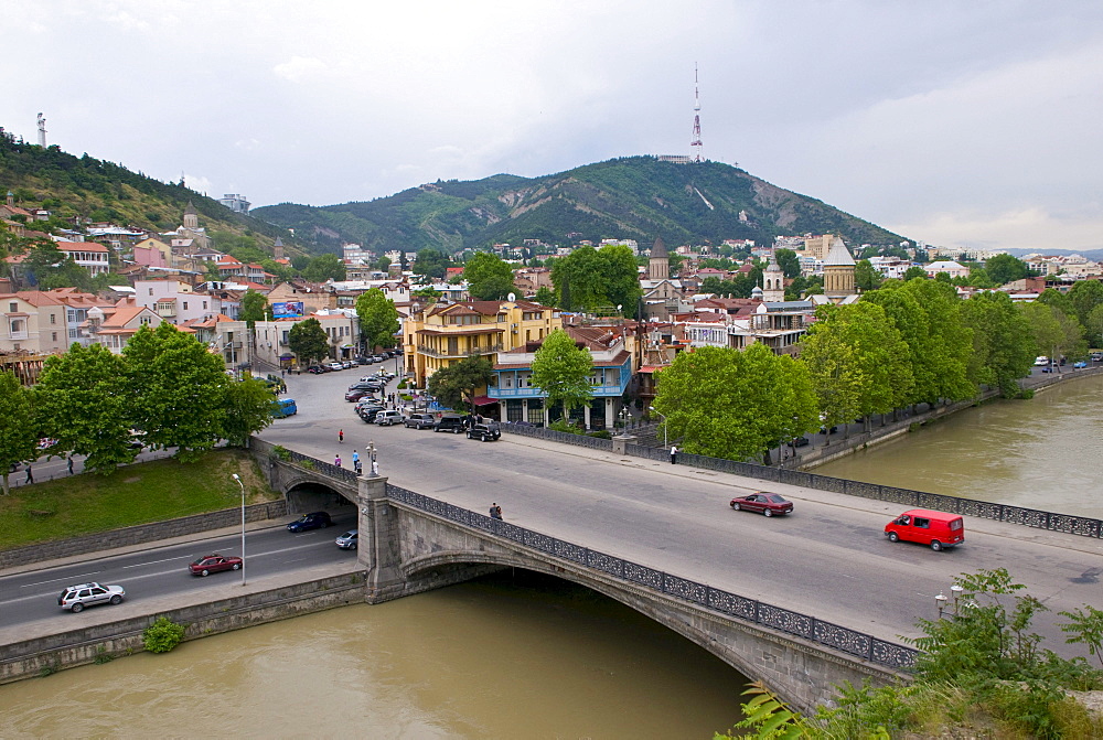 Cityscape, Tbilisi, Georgia, Caucasus region, Middle East