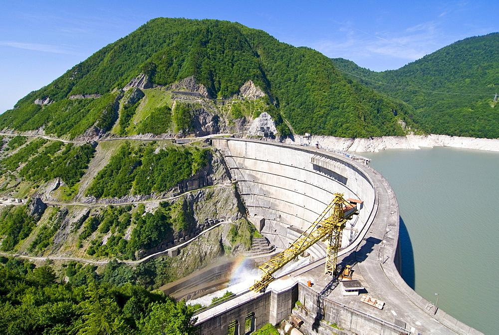 Inguri Dam between Georgia and Abkhazia, Middle East