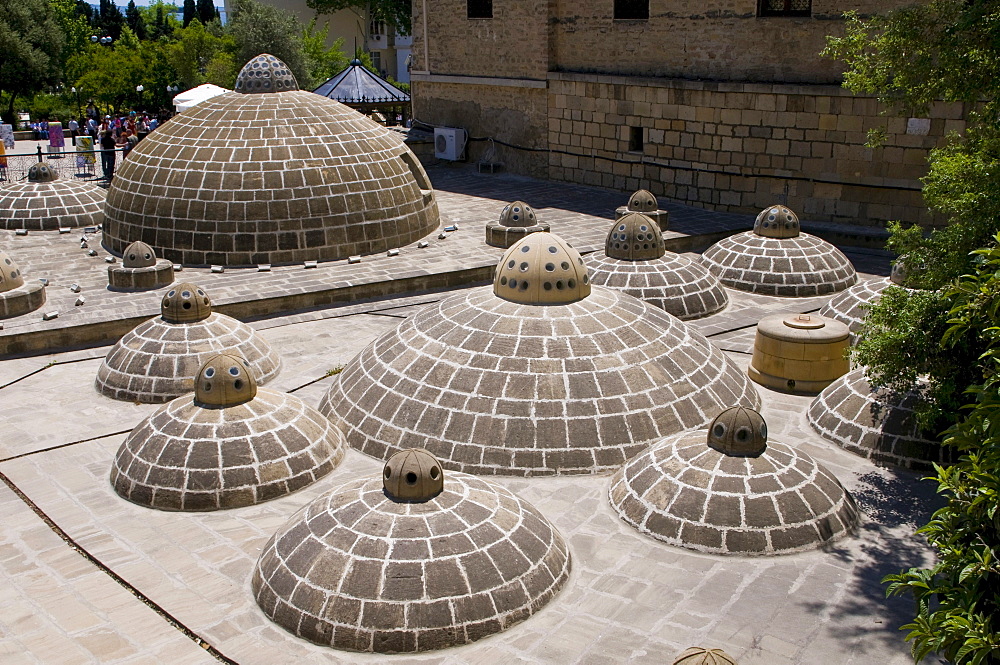 Historic hammam in the city centre, Baku, Azerbaijan, Caucasus region, Middle East