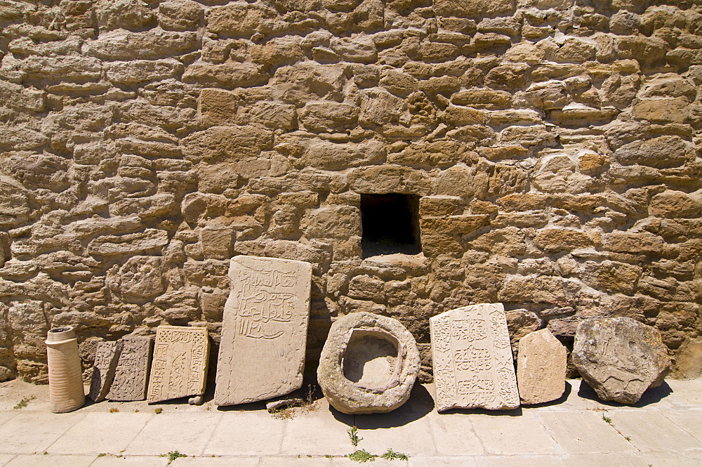 Baku Ateshgah, fire temple of the Zoroastrian religion, Abseron peninsula, Azerbaijan, Caucasus Region, Eurasia