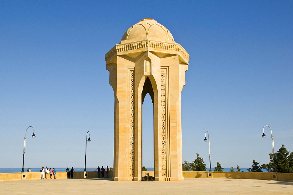 Sahidler Xiyabani, Martyrs' Memorial, Martyrs' Lane, Alley of Martyrs, Kirov Park, Baku, Azerbaijan, Middle East