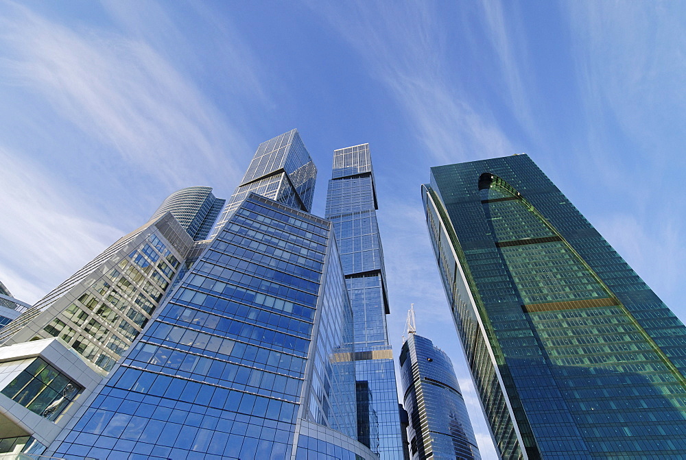 Skyscrapers of the Federation Complex, Moscow, Russia