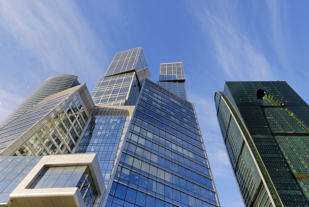 Skyscrapers of the Federation Complex, Moscow, Russia